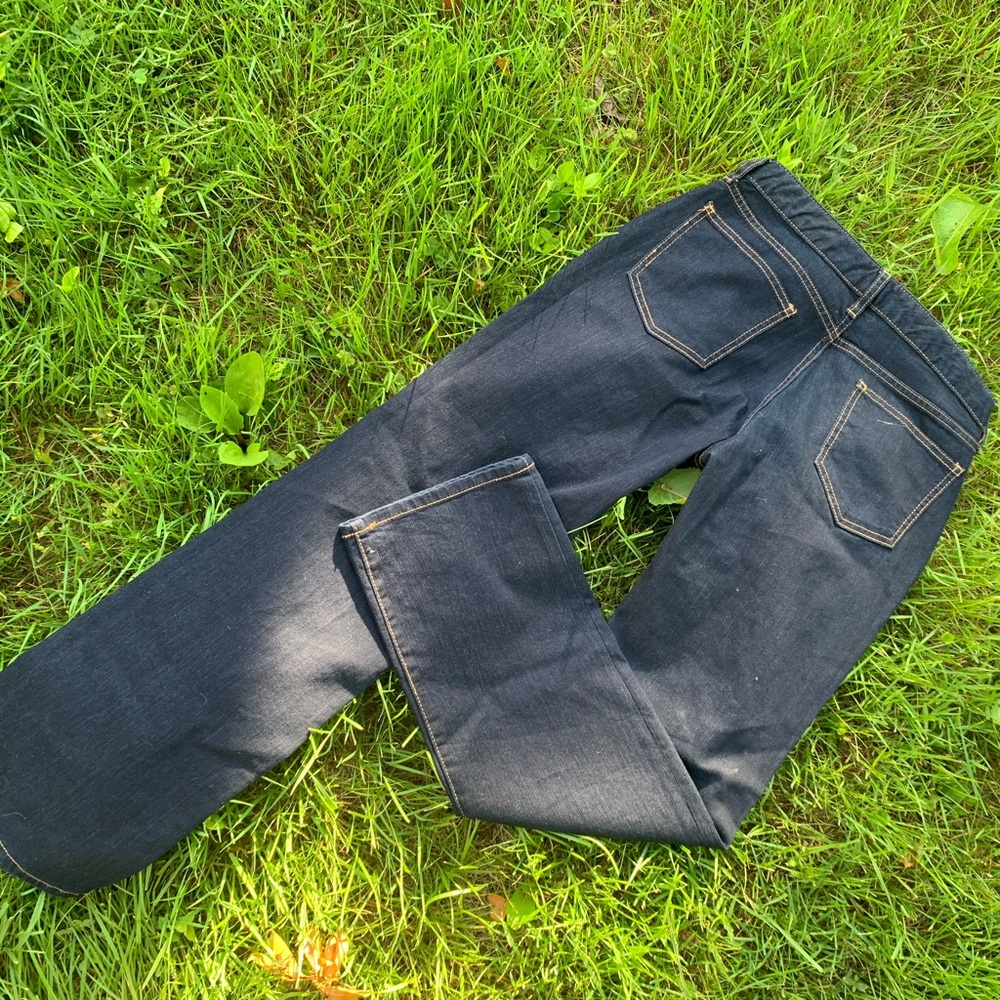 Gap Premium Curvy Straight Dark Wash Jeans
